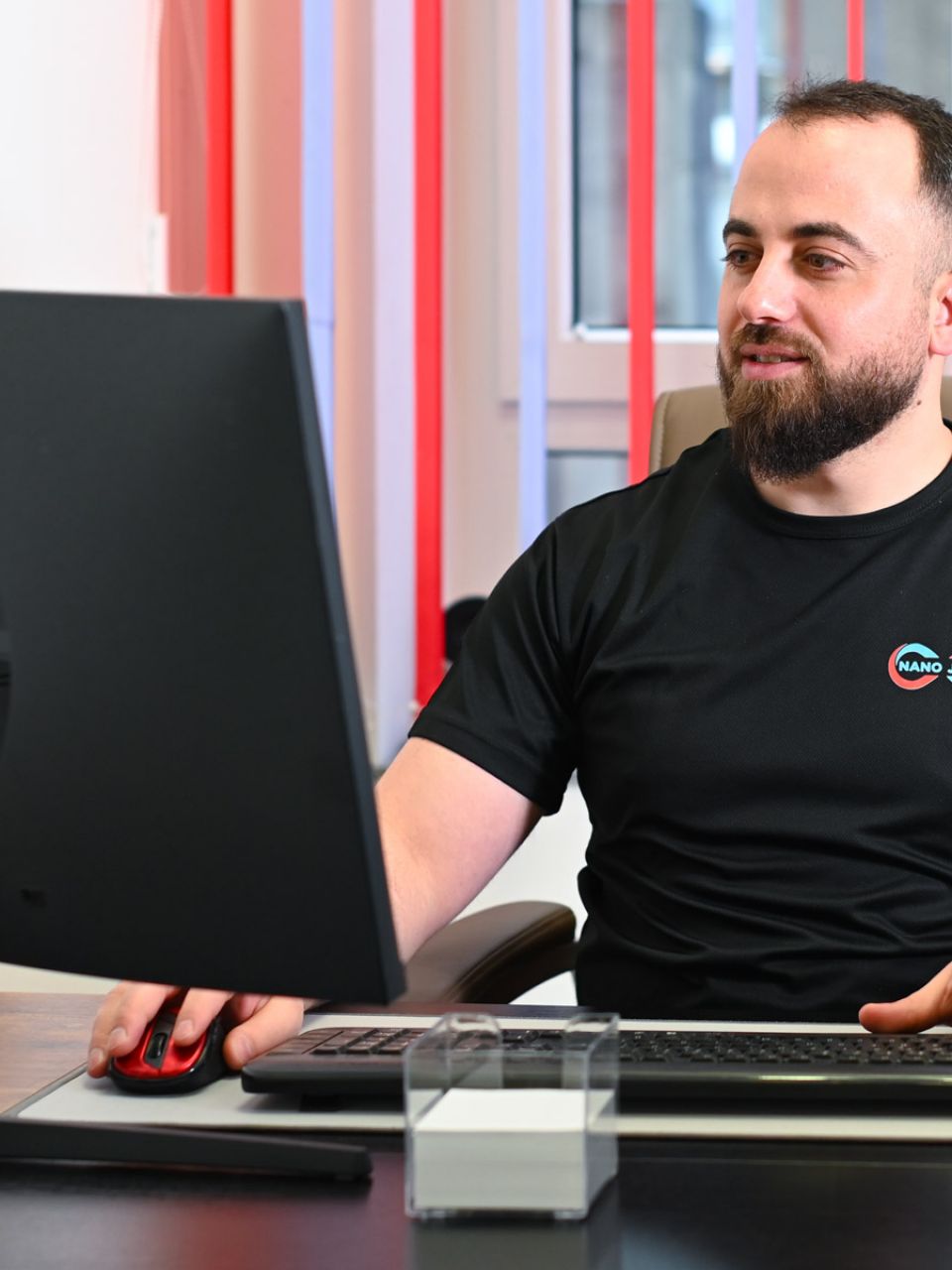 Mitarbeiter im Büro